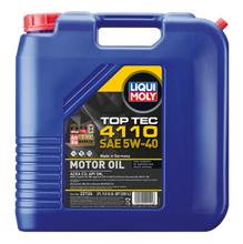 Load image into Gallery viewer, LIQUI MOLY 22124 Top Tec 4110 20L oil container full view