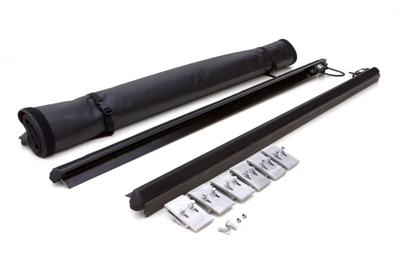 Lund 02-17 Dodge Ram 1500 (5.5ft. Bed) Genesis Elite Roll Up Tonneau Cover - Black - Black Ops Auto Works