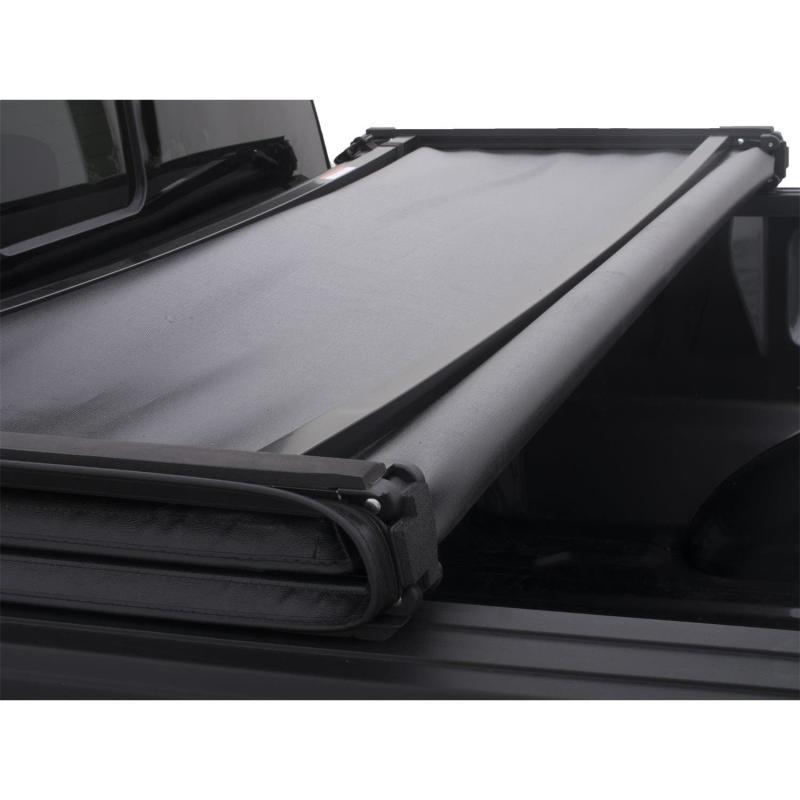 Lund 02-17 Dodge Ram 1500 (5.5ft. Bed) Genesis Tri-Fold Tonneau Cover - Black - Black Ops Auto Works