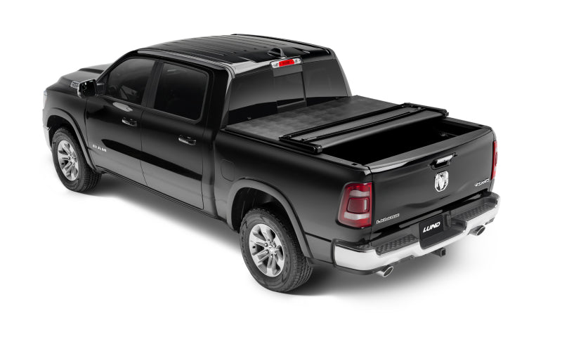 Lund 02-17 Dodge Ram 1500 (6.5ft. BedExcl. Beds w/Rambox) Genesis Tri-Fold Tonneau Cover - Black - Black Ops Auto Works