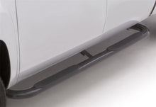 Load image into Gallery viewer, Lund 03-09 Dodge Ram 2500 Quad Cab 4in. Oval Curved Steel Nerf Bars - Black - Black Ops Auto Works