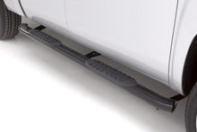 Load image into Gallery viewer, Lund 03-09 Dodge Ram 2500 Quad Cab 4in. Oval Curved Steel Nerf Bars - Black - Black Ops Auto Works