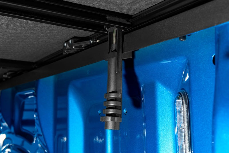 Lund 04-14 Ford F-150 (5.5ft. Bed) Genesis Elite Tri-Fold Tonneau Cover - Black - Black Ops Auto Works