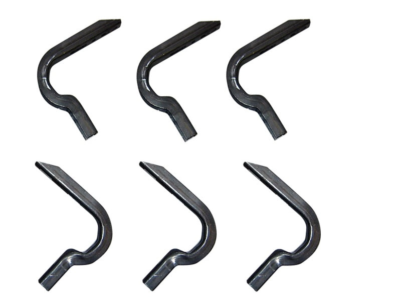 Lund 04-14 Ford F-150 SuperCab (90in) EZ Running Board Mounting Bracket Kit - Brite - Black Ops Auto Works