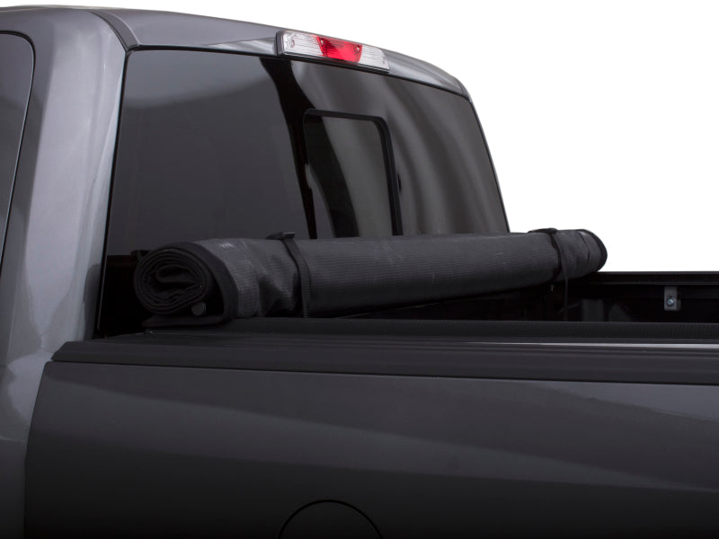Lund 04-18 Ford F-150 (8ft. Bed) Genesis Roll Up Tonneau Cover - Black - Black Ops Auto Works