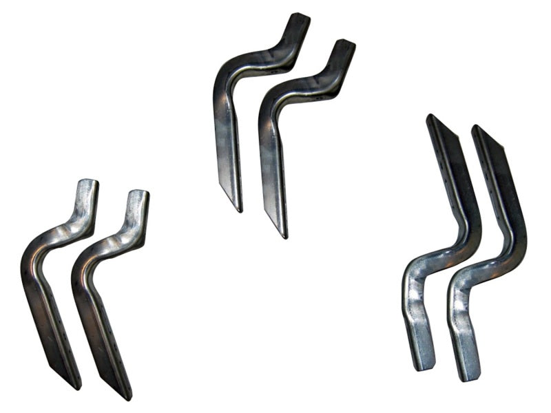 Lund 05-17 Toyota Tacoma Double Cab EZ Running Board Mounting Bracket Kit - Brite - Black Ops Auto Works