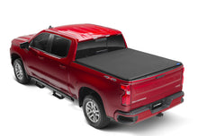 Load image into Gallery viewer, Lund 07-13 Chevy Silverado 1500 (6.5ft. Bed) Genesis Elite Tri-Fold Tonneau Cover - Black - Black Ops Auto Works