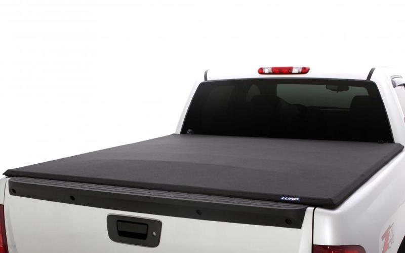 Lund 07-13 Chevy Silverado 1500 (6.5ft. Bed) Genesis Elite Tri-Fold Tonneau Cover - Black - Black Ops Auto Works