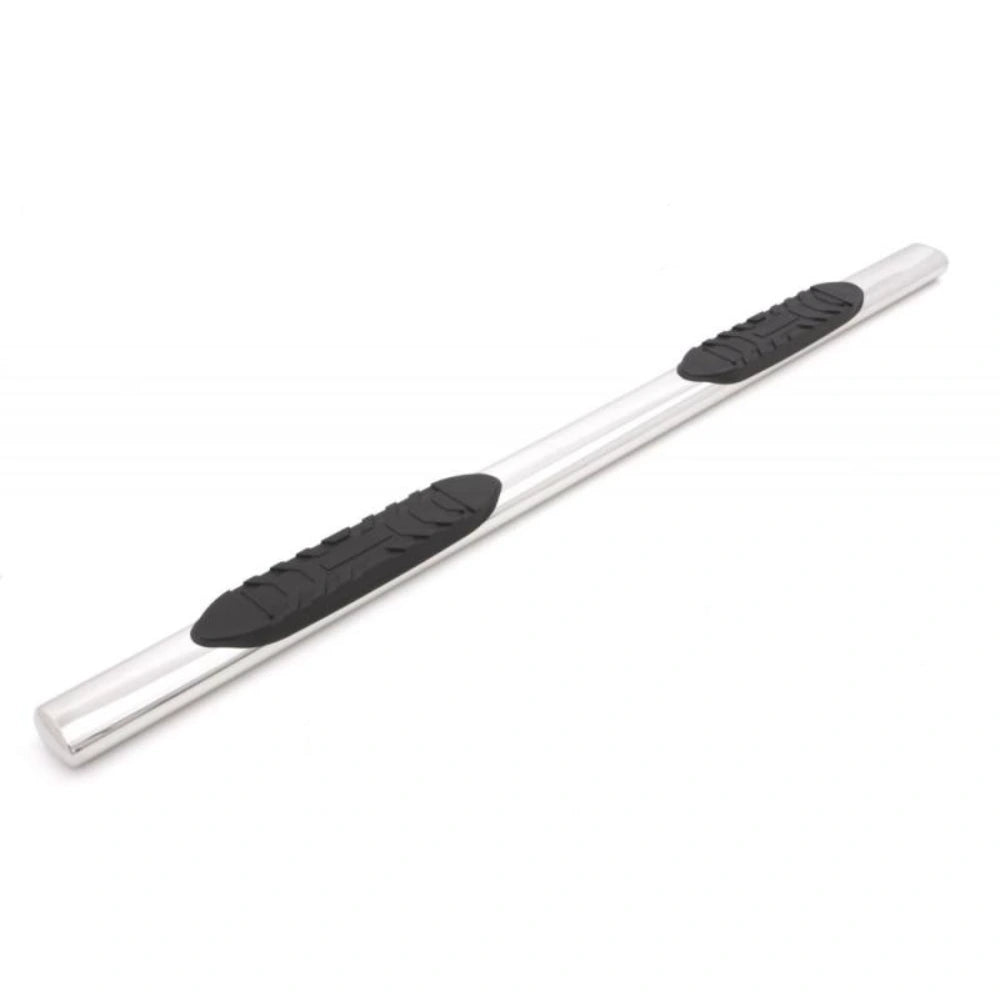 Lund 07-17 Chevy Silverado 1500 Crew Cab 5in. Oval Straight SS Nerf Bars - Polished - LUND LND23910561