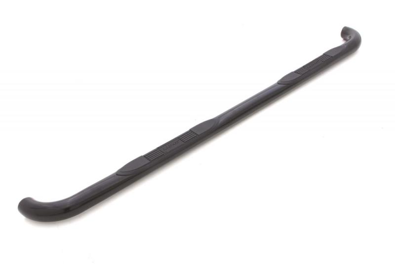 Lund 07-17 Chevy Silverado 1500 Ext. Cab 3in. Round Bent Steel Nerf Bars - Black - Black Ops Auto Works