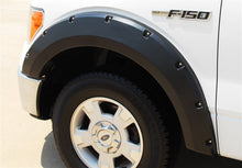 Load image into Gallery viewer, Lund 09-14 Ford F-150 (Excl Raptor) RX-Rivet Style Smooth Elite Series Fender Flares - Black (4 Pc.) - Black Ops Auto Works