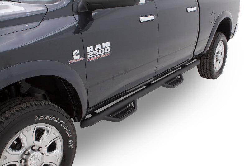Lund 09-15 Dodge Ram 1500 Crew Cab (Built Before 7/1/15) Terrain HX Step Nerf Bars - Black - Black Ops Auto Works