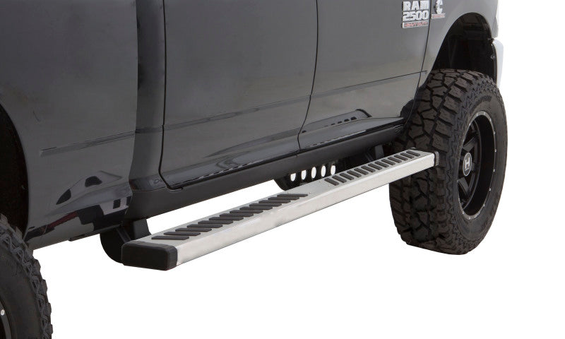 Lund 09-17 Dodge Ram 1500 Crew Cab Summit Ridge 2.0 Running Boards - Stainless - Black Ops Auto Works