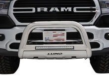 Load image into Gallery viewer, Lund 10-17 Dodge Ram 2500 Bull Bar w/Light &amp; Wiring - Polished - Black Ops Auto Works