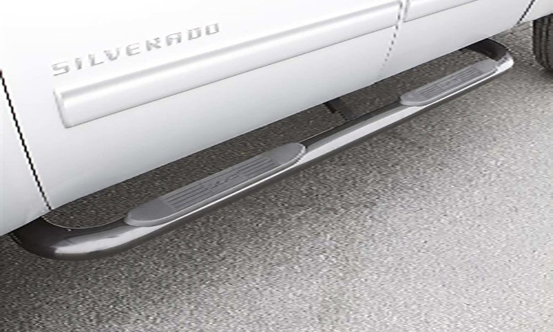Lund 10-17 Dodge Ram 2500 Crew Cab 4in. Oval Curved SS Nerf Bars - Polished - Black Ops Auto Works