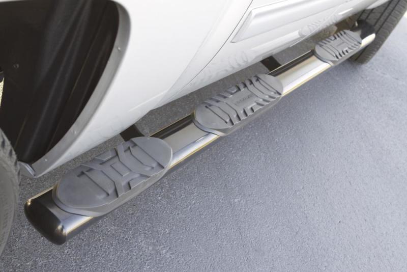 Lund 10-17 Dodge Ram 2500 Crew Cab (6.5ft. Bed) 5in. Oval WTW SS Nerf Bars - Polished - Black Ops Auto Works