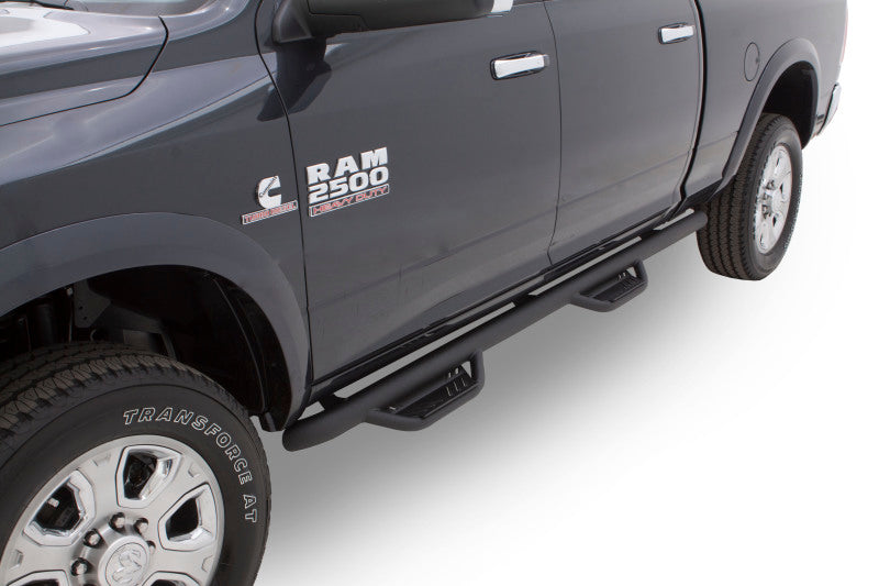Lund 10-17 Dodge Ram 2500 Crew Cab Terrain HX Step Nerf Bars - Black - Black Ops Auto Works
