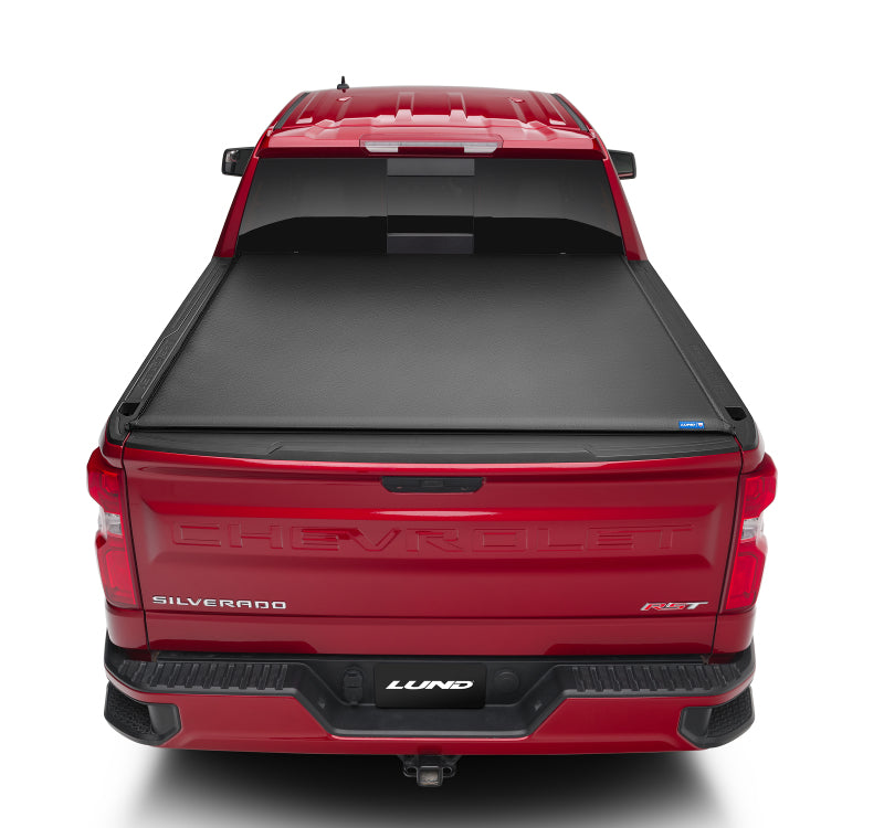 Lund 15-17 Chevy Colorado (6ft. Bed) Genesis Roll Up Tonneau Cover - Black - Black Ops Auto Works