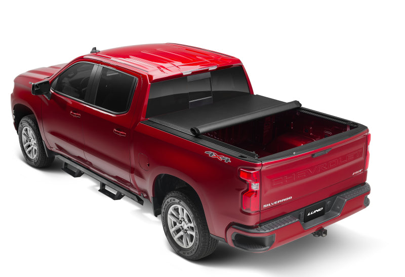 Lund 15-17 Chevy Colorado (6ft. Bed) Genesis Roll Up Tonneau Cover - Black - Black Ops Auto Works