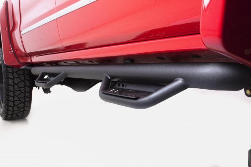 Lund 15-17 Chevy Colorado Crew Cab Terrain HX Step Nerf Bars - Black - Black Ops Auto Works