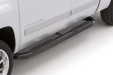 Load image into Gallery viewer, Lund 15-18 Ford F-150 SuperCrew 4in. Oval Curved Steel Nerf Bars - Black - Black Ops Auto Works