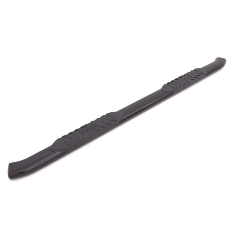 Lund 15-18 Ford F-150 SuperCrew 4in. Oval Curved Steel Nerf Bars - Black - Black Ops Auto Works