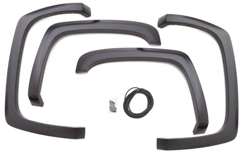 Lund 16-17 Toyota Tacoma SX-Sport Style Smooth Elite Series Fender Flares - Black (4 Pc.) - Black Ops Auto Works
