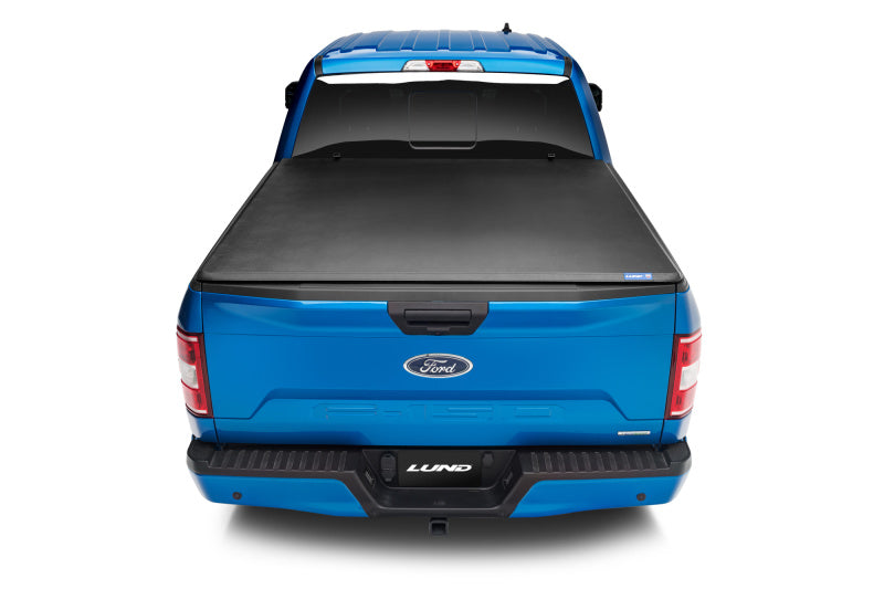 Lund 19-23 Ford Ranger (6ft Bed) Genesis Tri-Fold Tonneau Cover - Black - Black Ops Auto Works