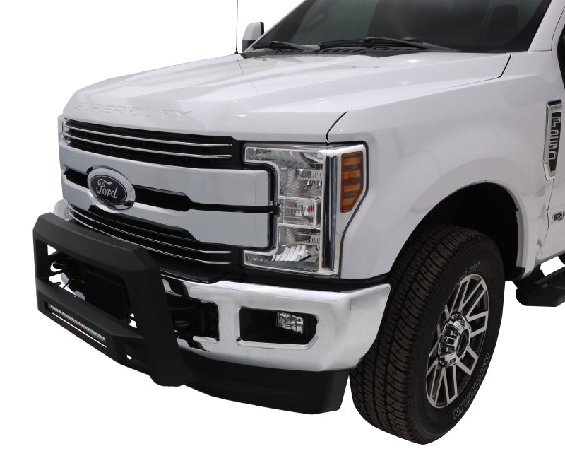 Lund 2017-2019 Ford F-250 Super Duty Revolution Bull Bar - Black - Black Ops Auto Works