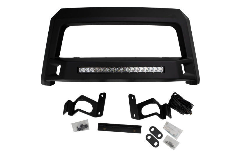 Lund 2017-2019 Ford F-250 Super Duty Revolution Bull Bar - Black - Black Ops Auto Works