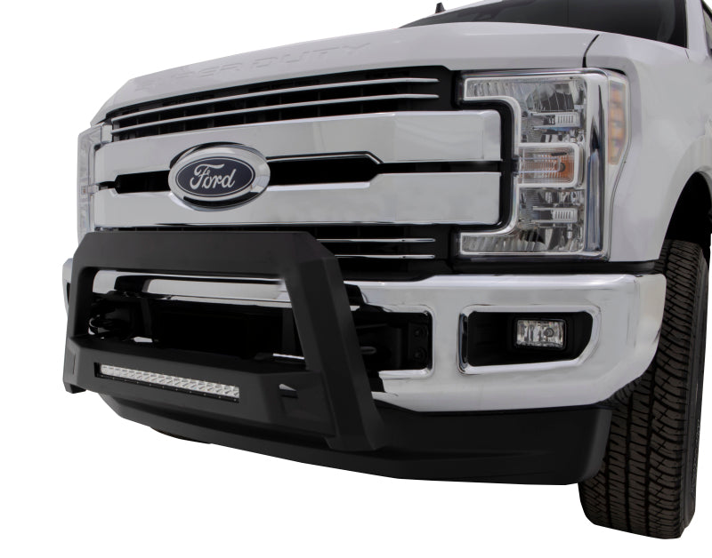 Lund 2017-2019 Ford F-250 Super Duty Revolution Bull Bar - Black - Black Ops Auto Works