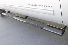 Load image into Gallery viewer, Lund 2019 Chevrolet Silverado 1500 Crew Cab 5in Oval Straight SS Nerf Bars - Polished - Black Ops Auto Works