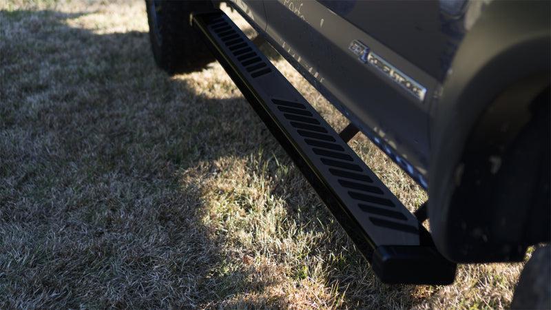 Lund 2019 Chevy Silverado 1500 Crew Cab Summit Ridge 2.0 Running Boards - Black - Black Ops Auto Works