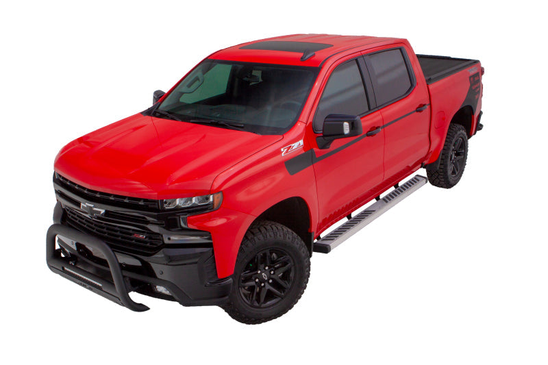 Lund 2019 Chevy Silverado 1500 Crew Cab Summit Ridge 2.0 Running Boards - Stainless - Black Ops Auto Works