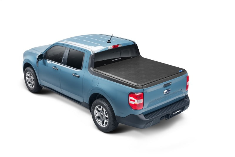Lund 22-23 Ford Maverick (4.5ft Bed) Hard Fold Tonneau Cover - Black - Black Ops Auto Works