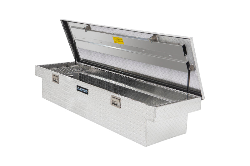 Lund 67-99 Chevy CK Ultima Single Lid Crossover Tool Box - Brite - Black Ops Auto Works