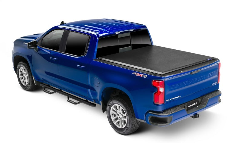 Lund 94-01 Dodge Ram 1500 (8ft. Bed) Genesis Roll Up Tonneau Cover - Black - Black Ops Auto Works
