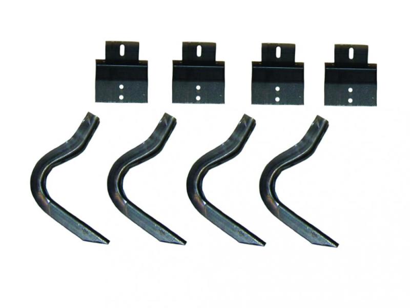 Lund 97-04 Ford F-150 Std. Cab EZ Running Board Mounting Bracket Kit - Brite - Black Ops Auto Works