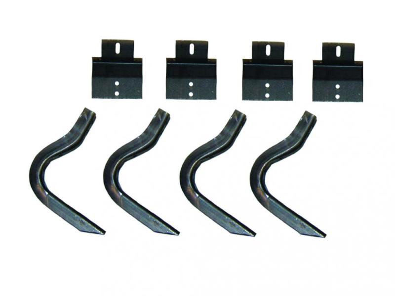 Lund 97-04 Ford F-150 Std. Cab EZ Running Board Mounting Bracket Kit - Brite - Black Ops Auto Works