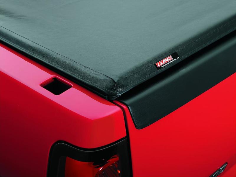 Lund 99-13 Ford F-250 Super Duty (8ft. Bed) Genesis Roll Up Tonneau Cover - Black - Black Ops Auto Works