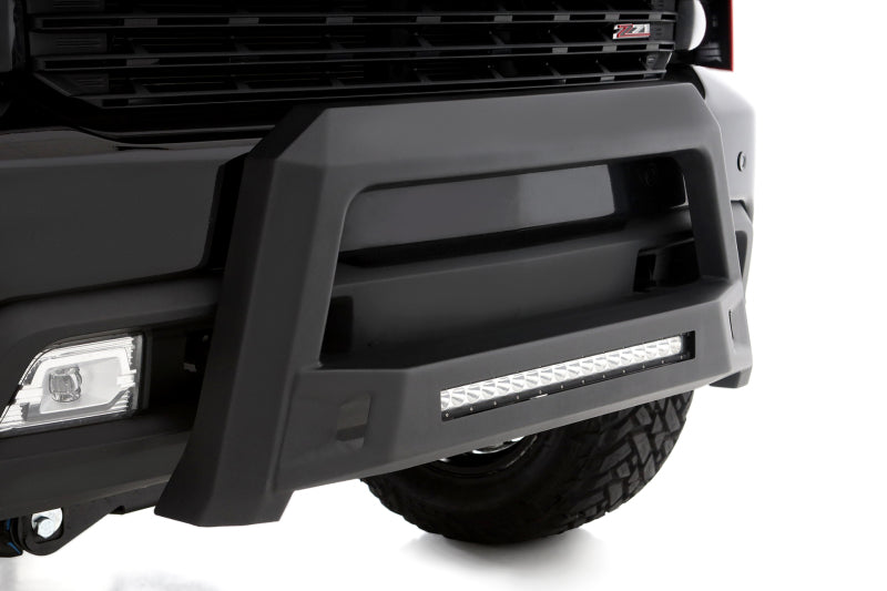 Lund 19-22 Chevrolet/GMC Silverado/Sierra 1500 Revolution Bull Bar - Black - LUND LND86521217
