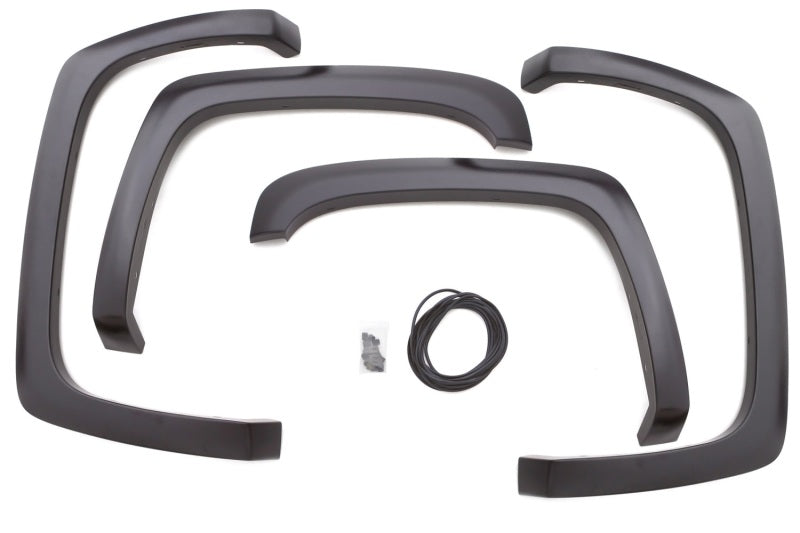 Lund 99-07 Chevy Silverado 1500 SX-Sport Style Smooth Elite Series Fender Flares - Black (4 Pc.) - LUND LNDSX103S