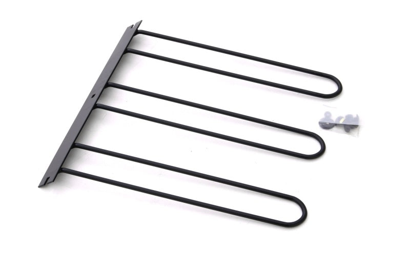 Lund Universal Cargo Bike Attachment 20x60 Non-Folding Steel Carrier - Black - Black Ops Auto Works