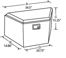 Load image into Gallery viewer, Lund Universal Challenger Specialty Tool Box - Brite - Black Ops Auto Works