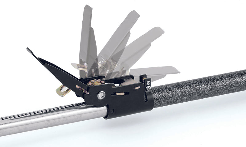 Lund Universal Ratcheting Cargo Bar - Black - Black Ops Auto Works