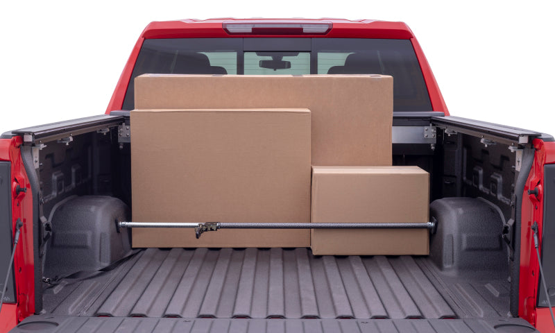 Lund Universal Ratcheting Cargo Bar - Black - Black Ops Auto Works