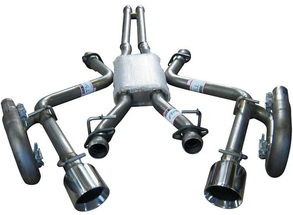 MACH-SXT-EM Cat Back Exhaust System 2006-2010 Dodge Charger Dodge Magnum Chrysler 300 V6 - Black Ops Auto Works