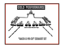 Load image into Gallery viewer, MACH-X-V6-CH Cat Back Exhaust 2009-2014 Dodge Challenger 3.5L/3.6L - Black Ops Auto Works