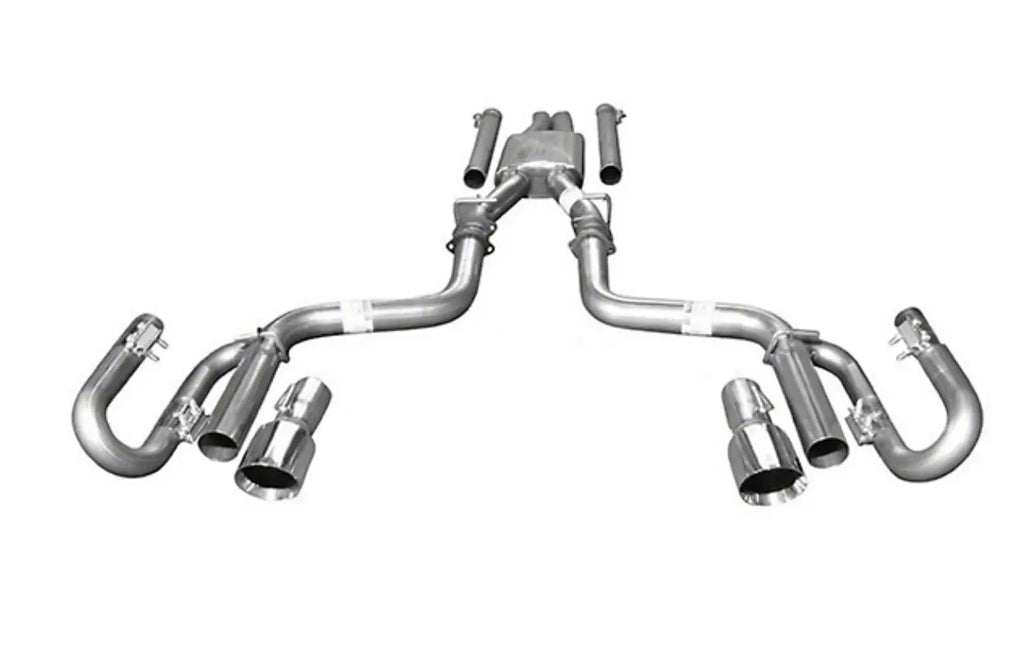 MACH-X3-SRT-LM Cat Back Exhaust System 2011-2014 Dodge Charger Chrysler 300 SRT8 - Black Ops Auto Works