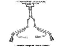 Load image into Gallery viewer, MACH-XL with J-Pipes CAT Back Exhaust Camaro L99 Automatic 2010-2015 - Black Ops Auto Works